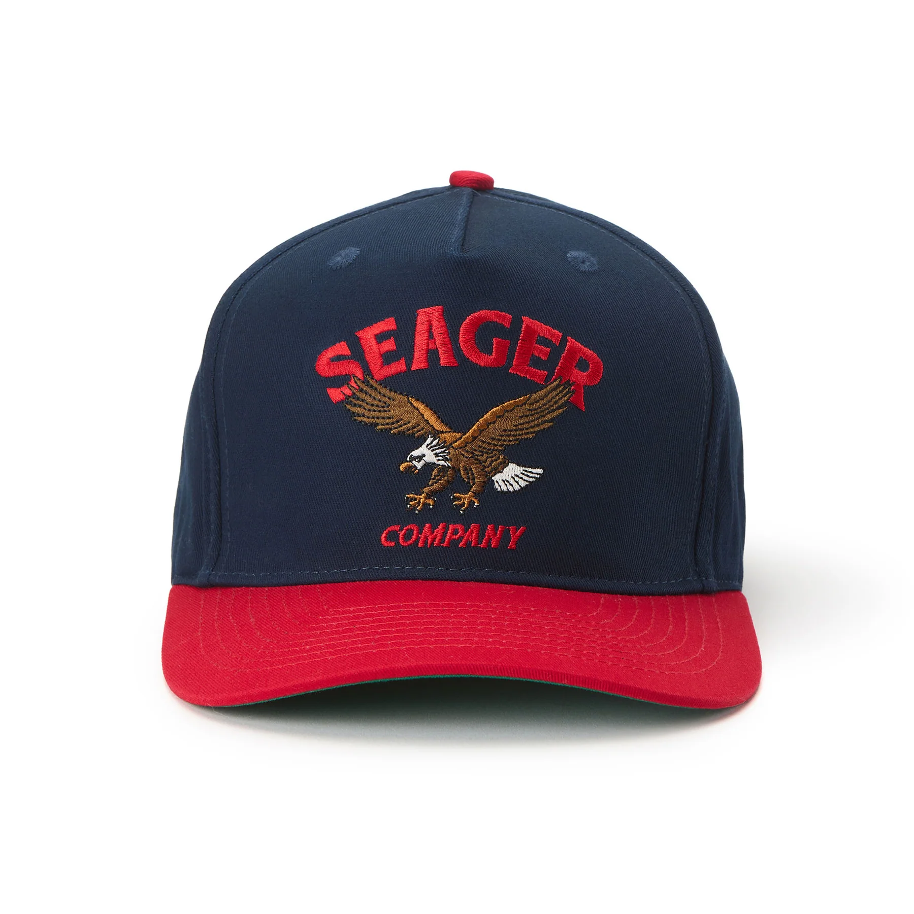 Bradley Snapback- Navy/Red